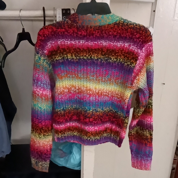 Multicolor Knit Cardigan - Picture 3 of 3